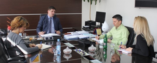 Predstavnici OSCE-a Tuzla u radnoj posjeti MUP-u TK-a
