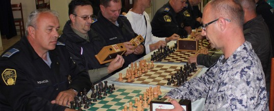 Održano takmičenje u šahu službenika MUP TK-a