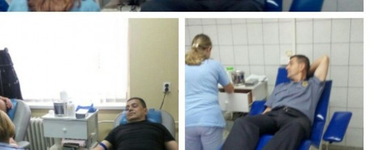 Akcija dobrovoljnog darivanja krvi pripadnika MUP TK-a