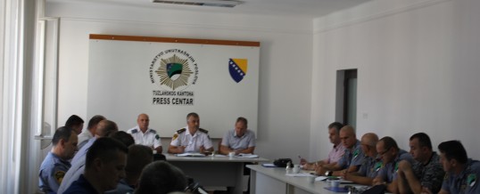 Održan prošireni kolegijum Direktora Uprave policije MUP TK-a sa saradnicima