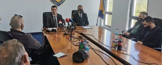 Press konferencija povodom realizacije operativne akcije “Klanac”