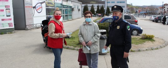 Zajedničke preventivne aktivnosti Uprave policije i gradskih/općinskih organizacija Crvenog krsta