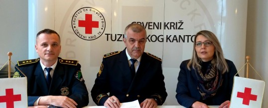 Potpisan Sporazum o saradnji između Uprave policije MUP-a TK i Crvenog križa TK-a