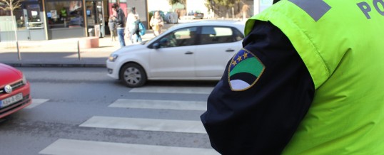 Pojačane aktivnosti policije u oblasti saobraćaja s akcentom na “Obaveze vozača prema pješacima i Kretanje pješaka”