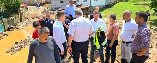 Ministar posjetio ugroženo područje općine Teočak