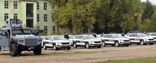 MUP TK/Uprava policije  – Svečana prezentacija nabavljenih specijaliziranih i drugih vozila