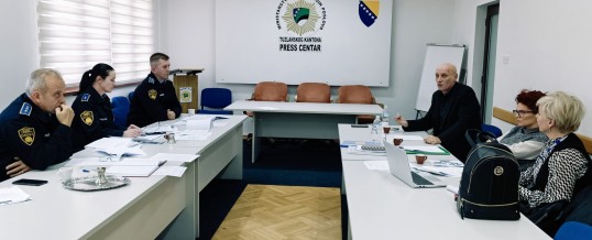 Uprava policije MUP TK – Sastanak sa predstavnicima kompanije Lucid Linx i Misije OSCE Terenski ured Tuzla