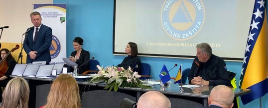 Ministar Mehanović na svečanom obilježavanju Dana civilne zaštite
