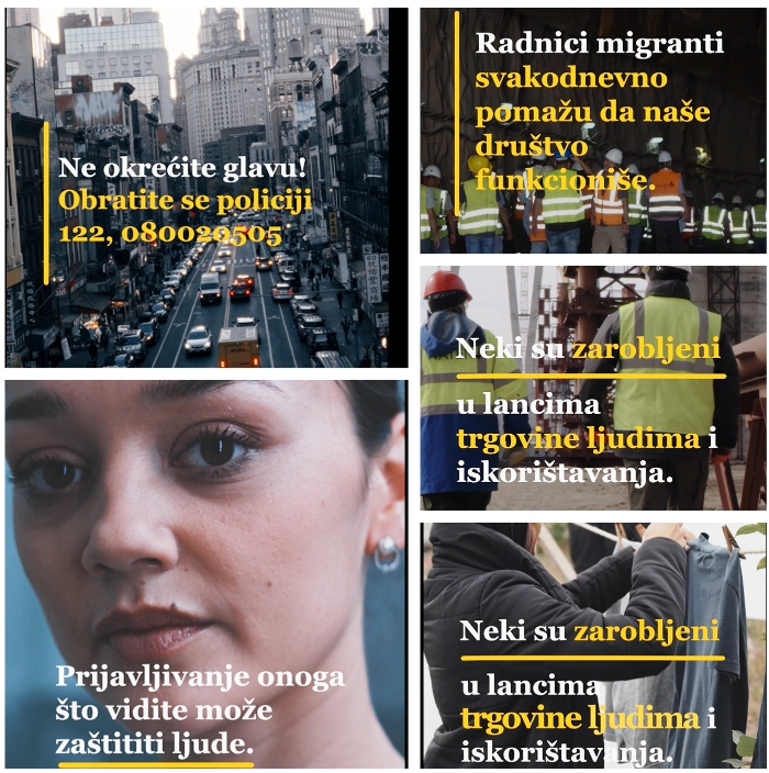Video spot trgovina ljudima - prijavite radnu eksploataciju