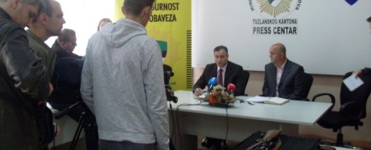 MUP TK – Održana press konferencija