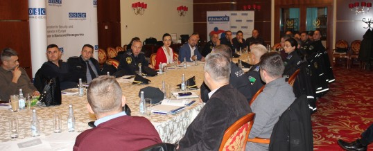 Održan seminar “Prevencija i suprostavljanje nasilnom ekstremizmu” za  službenike MUP TK-a u organizaciji OSCE-a BiH